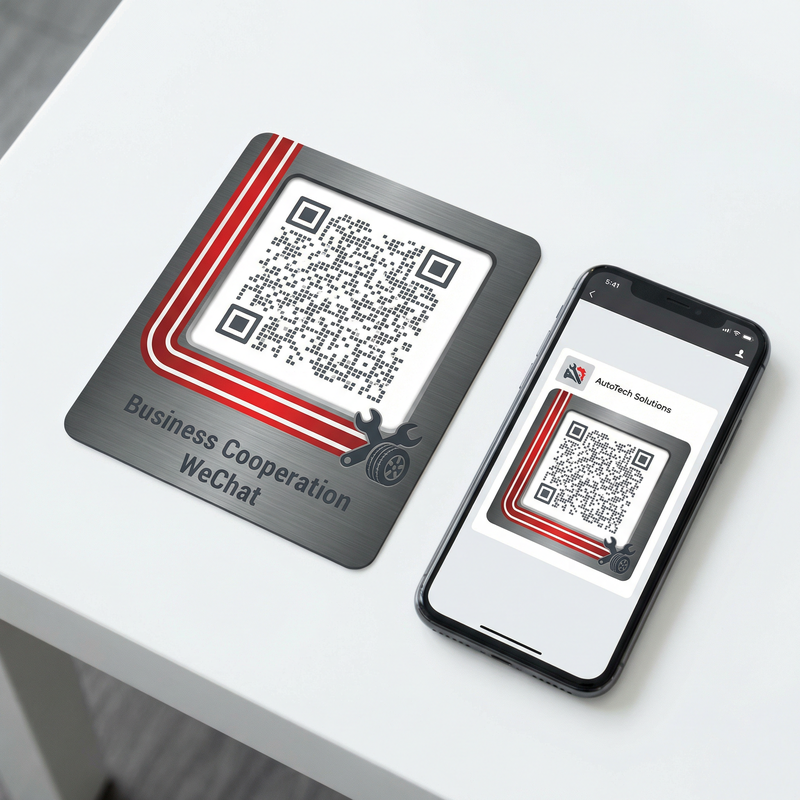 小马拉大车商务二维码